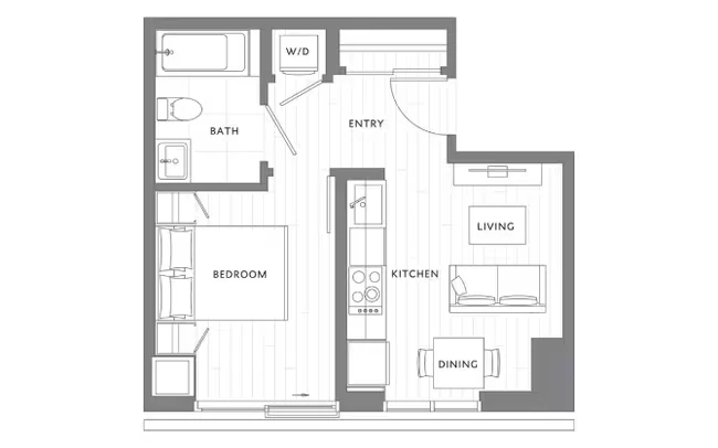 Unit S-2006 S-2006 floor plan